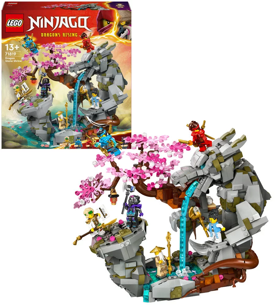 LEGO®NINJAGO® 71819 - LE SANCTUAIRE DE LA ROCHE DU DRAGON