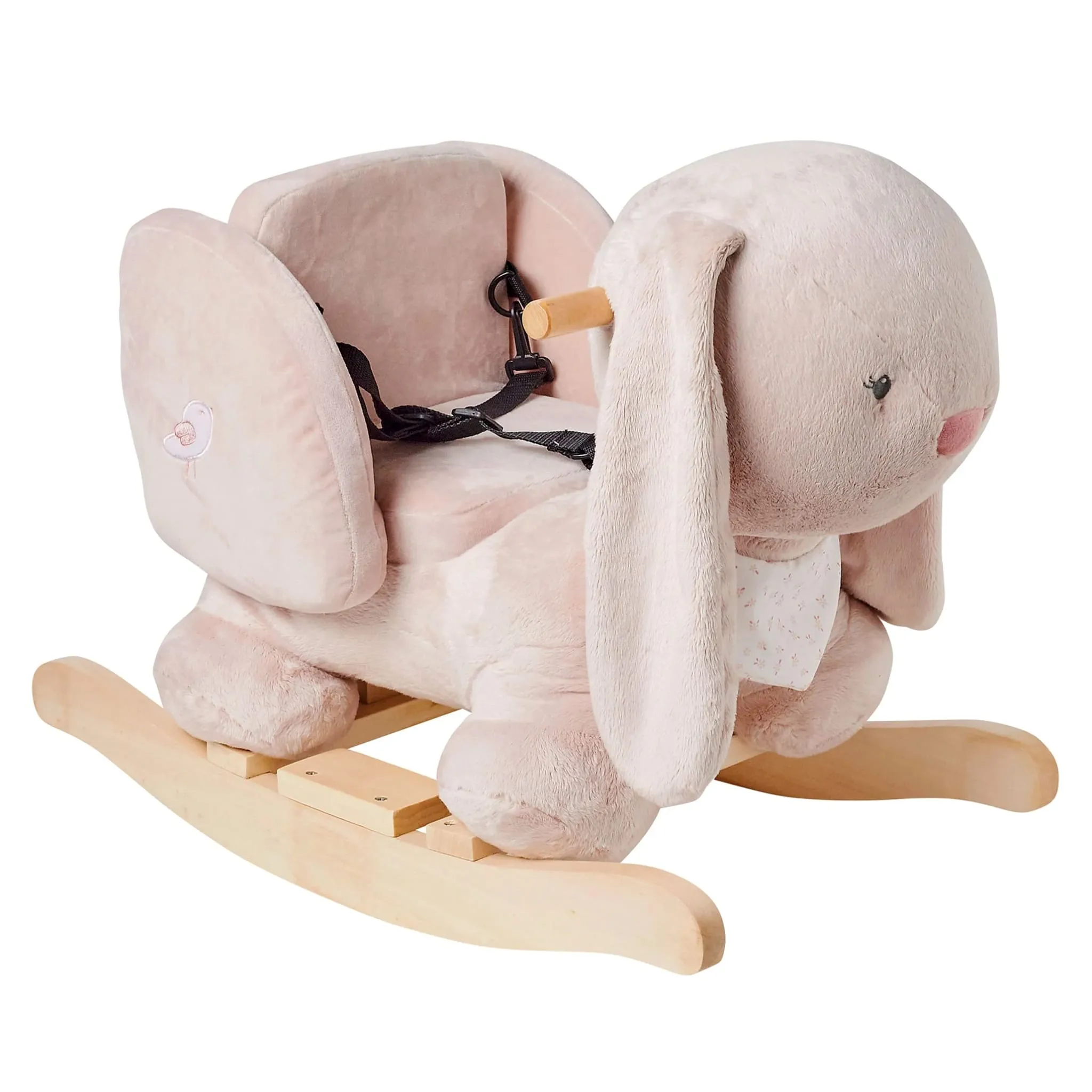 Nattou Animal à Bascule - Pomme Lapin Rose
