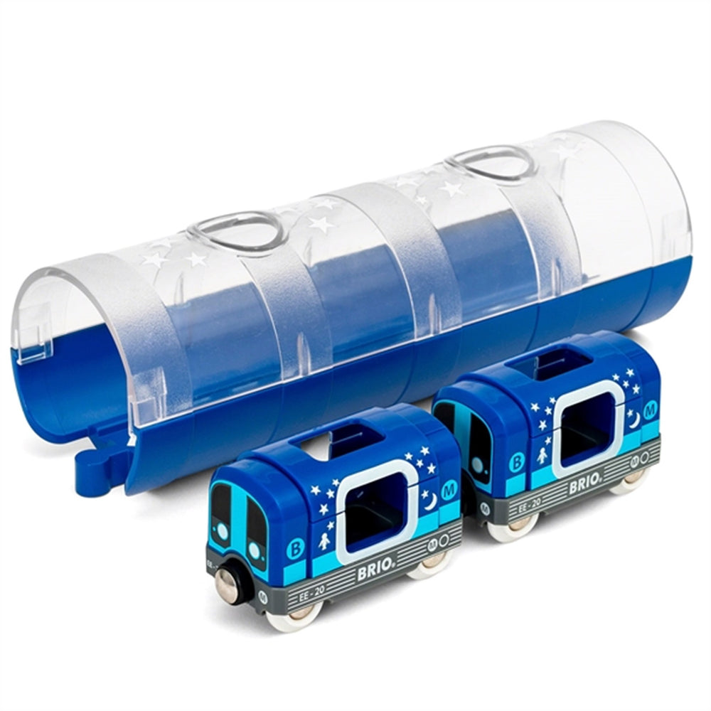 Metrotog m. Tunnel - BRIO® → Luksusbaby.dk