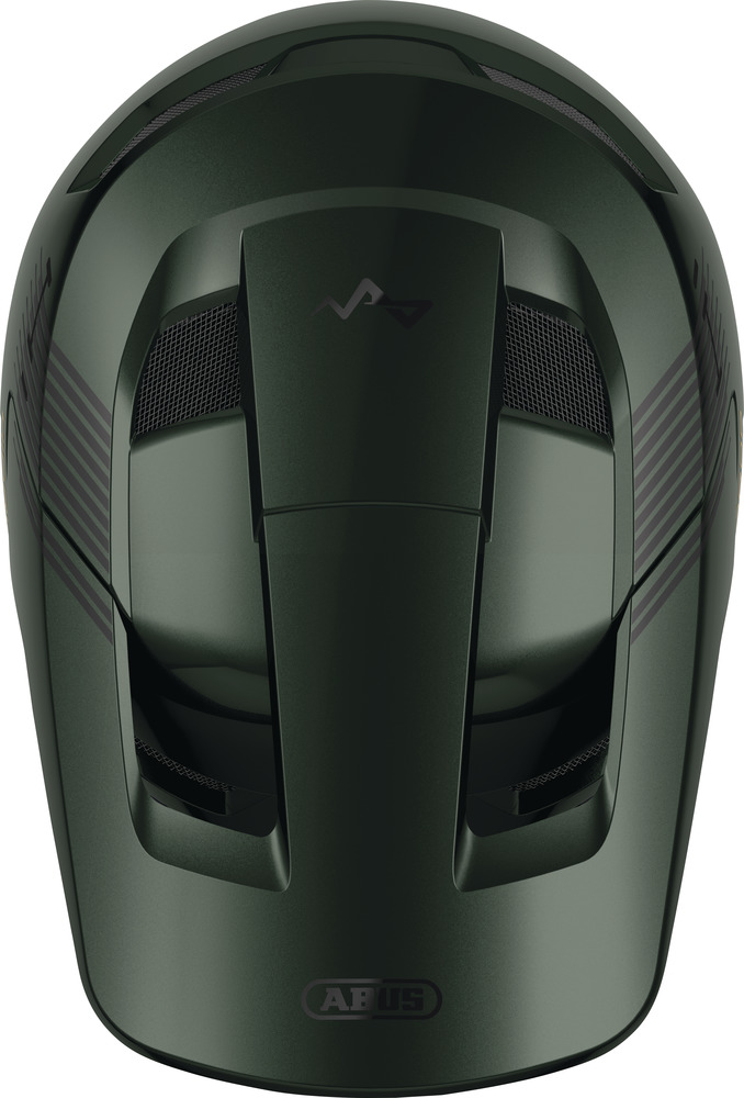 ABUS HiDrop Fullface Hjelm Moss Green