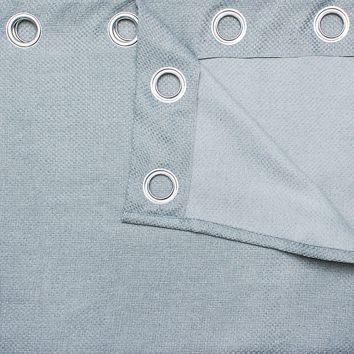 Rideau GoodHome Kosti vert de gris l.140 x H.260 cm