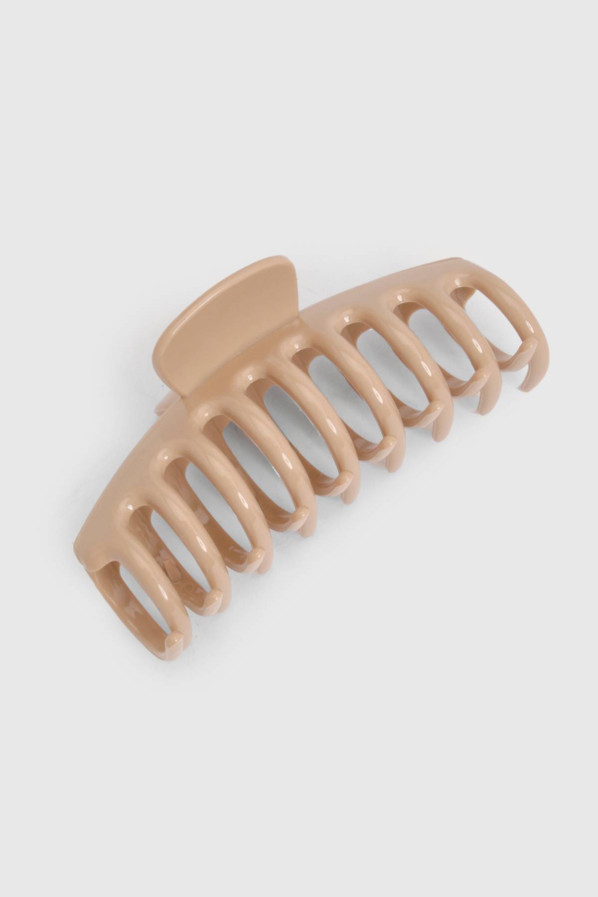 boohoo Pince Crabe Beige Grande Taille