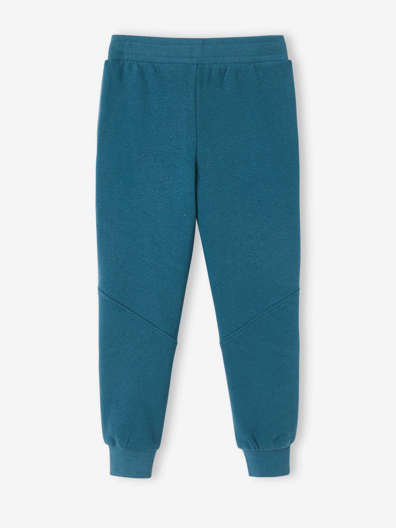 Calças de jogging desportivas para rapazes, azul elétrico