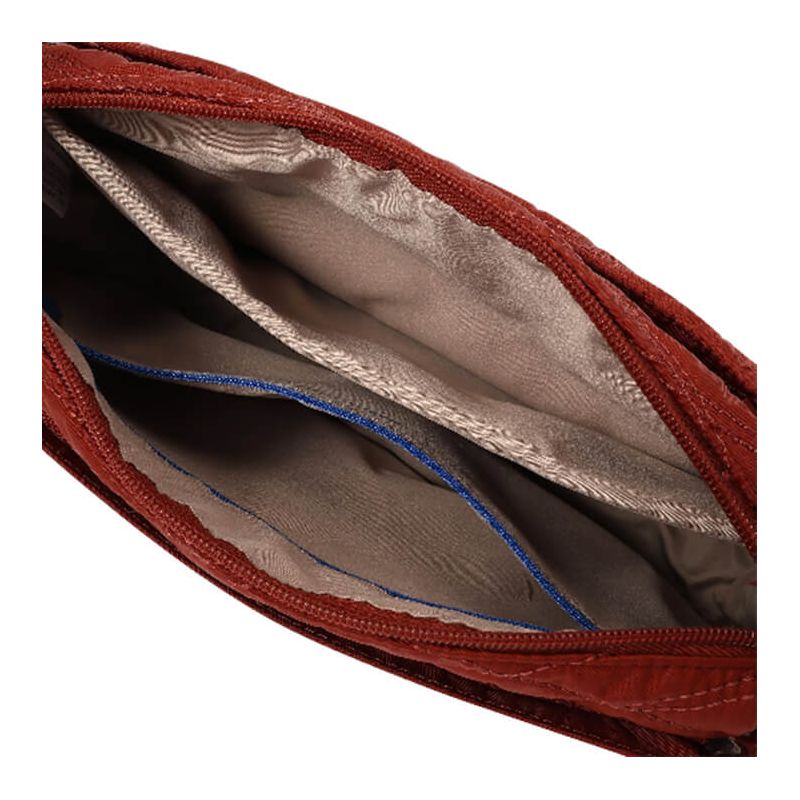 Sac bandoulière Eye M 29 cm New Quilt Brandy Brown