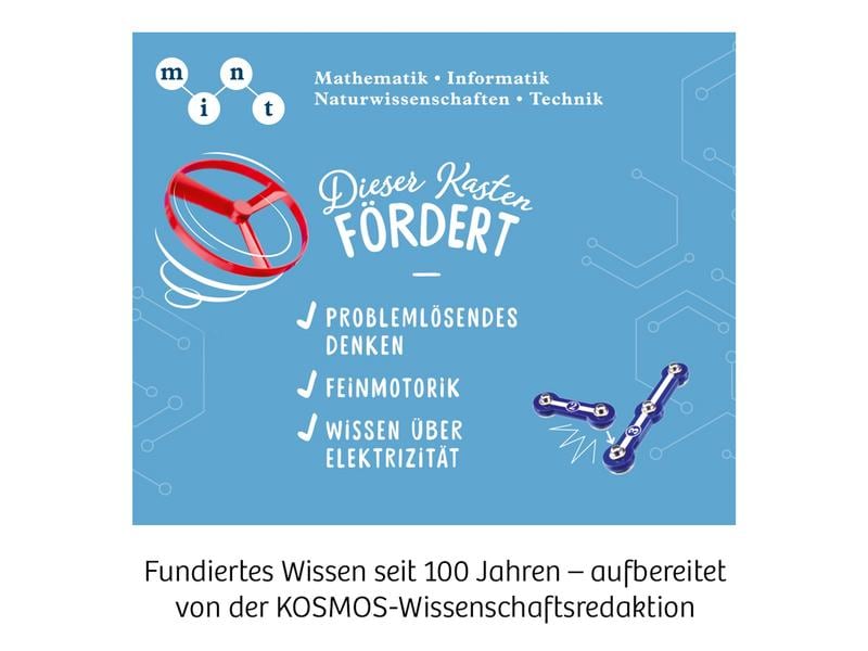 Kosmos Experimentierkasten Easy Elektro – Start Stromkreise mit Motor und Messgerät