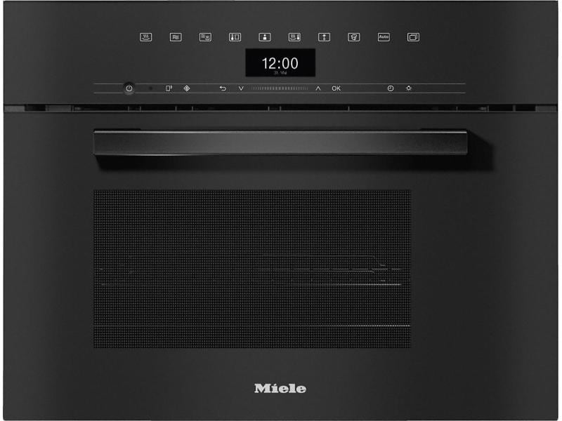 Miele Multifunktions-Dampfgarer DGM 7440 Schwarz Dampfgarer mit Mikrowelle