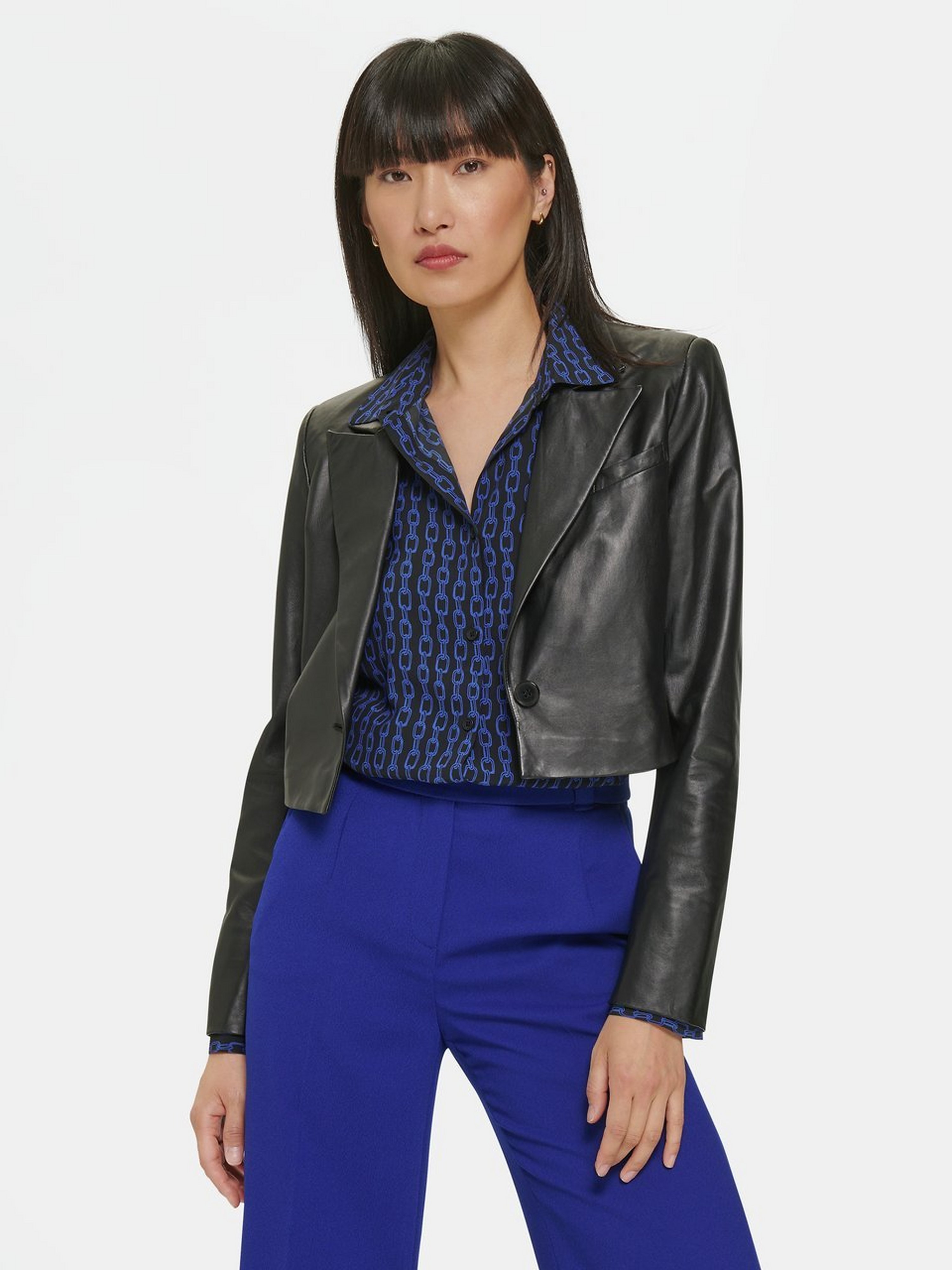 Lederjacke