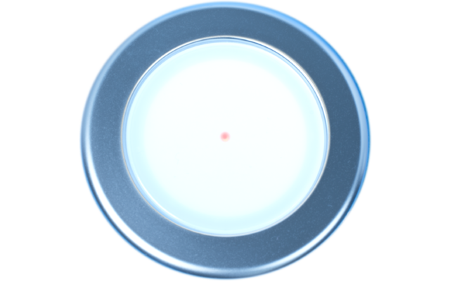 Einbauspot Vega 75, 6SMD, Opalglas, mit Touch-Schalter