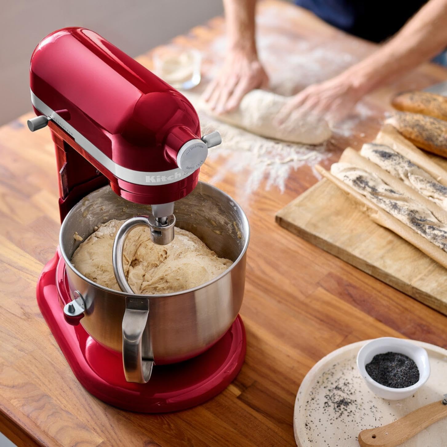 KitchenAid Artisan Küchenmaschine 6,6L Liebesapfelrot