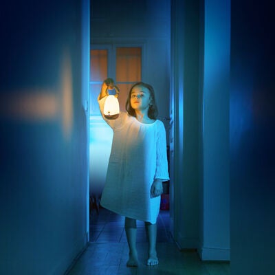 Pabobo Nattlampe LumiBlo, Hvit