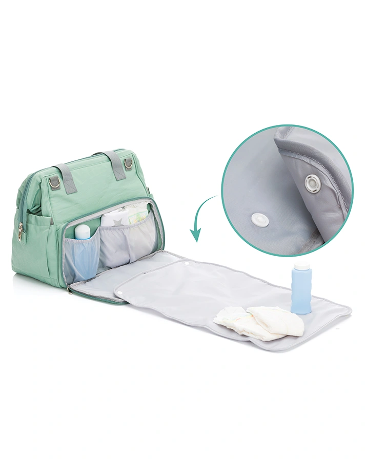 Wickeltasche SYLT (39x24x32) in mint