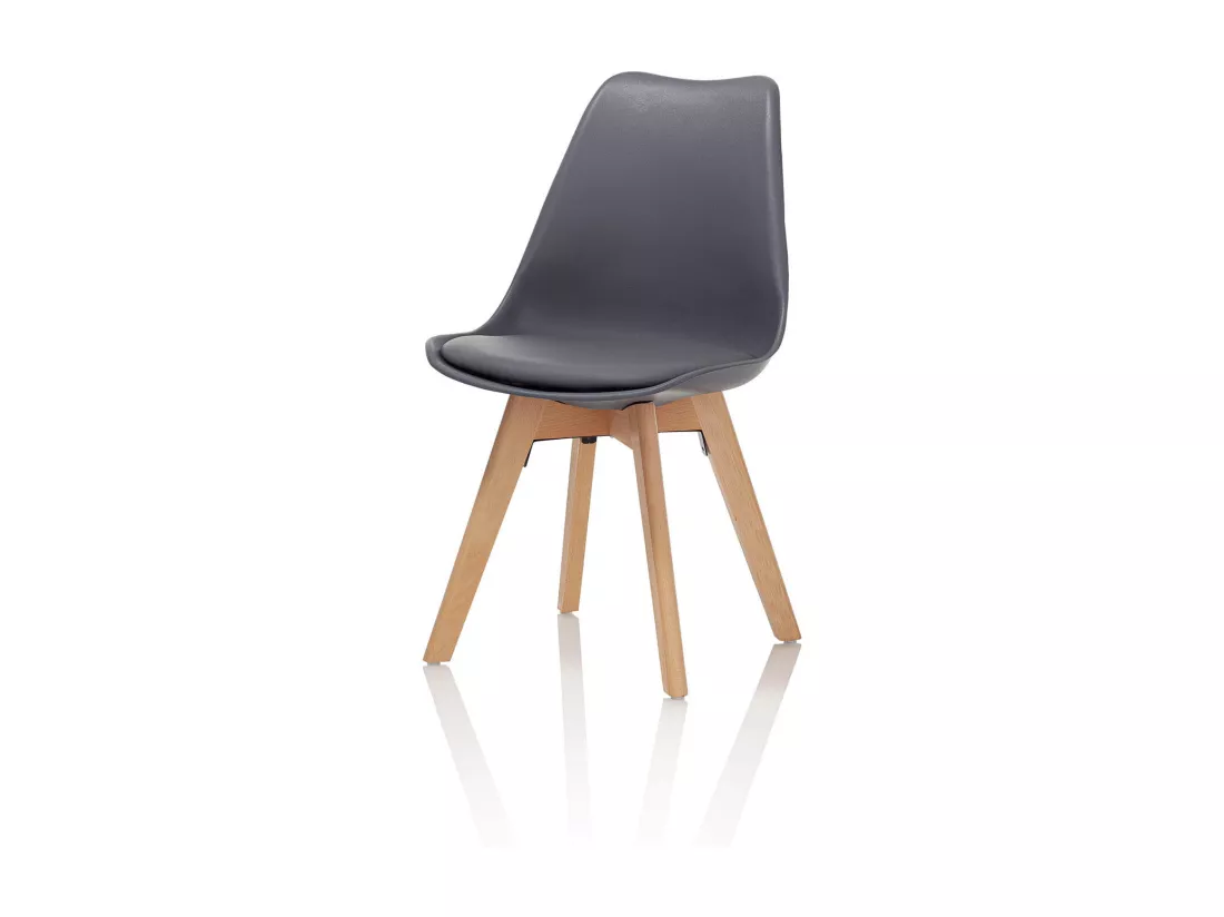 Set de 4 Chaises MIRIAM gris
