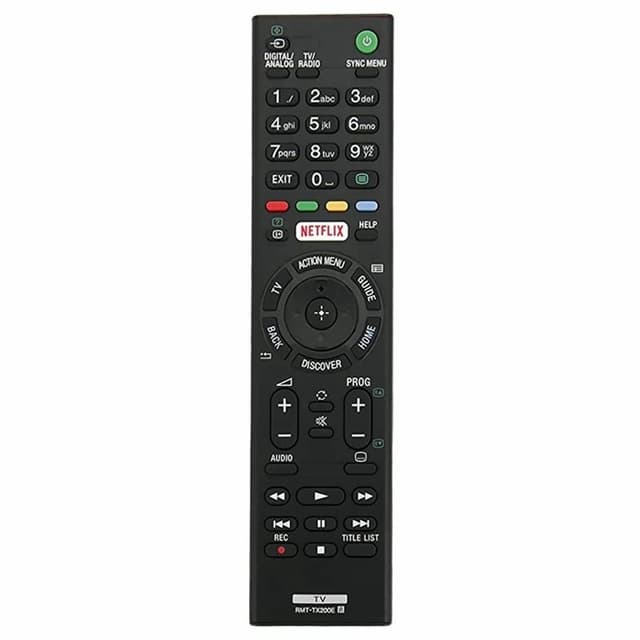 TV fjernbetjening Erstatning til RMT-TX200E Sony TV
