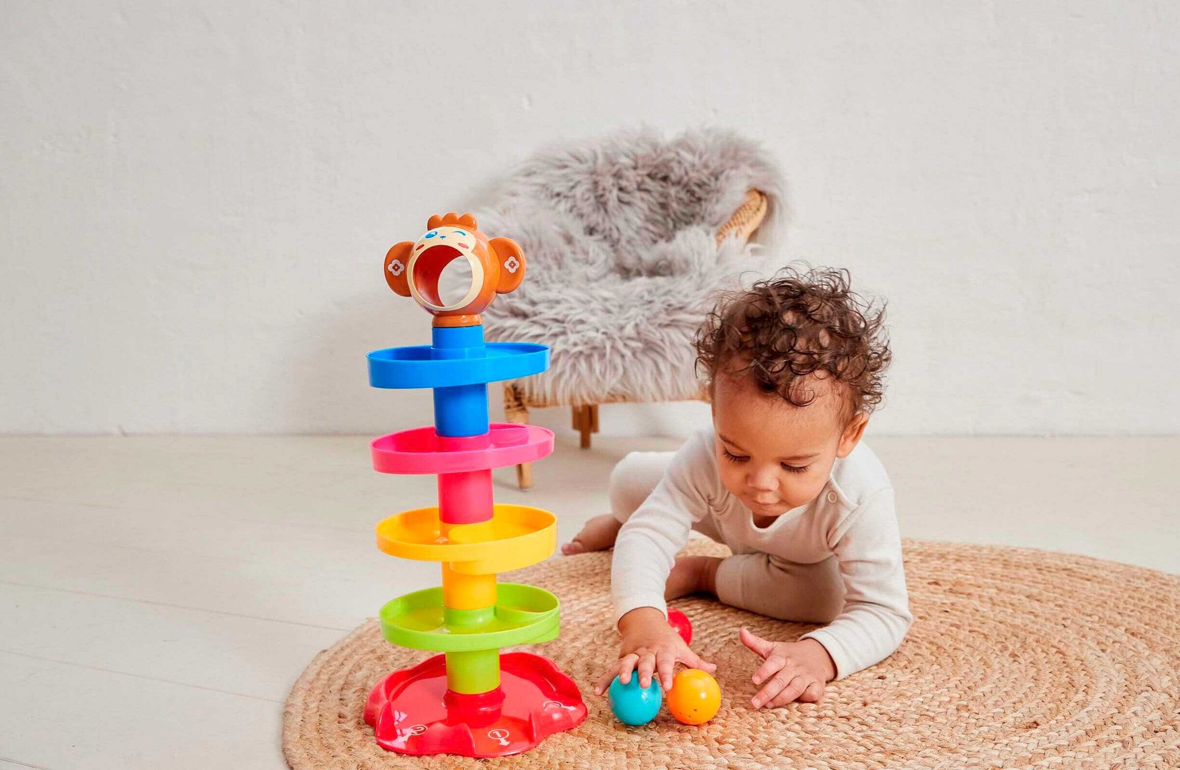Scandinavian Baby Products Affen Kugel-Turm