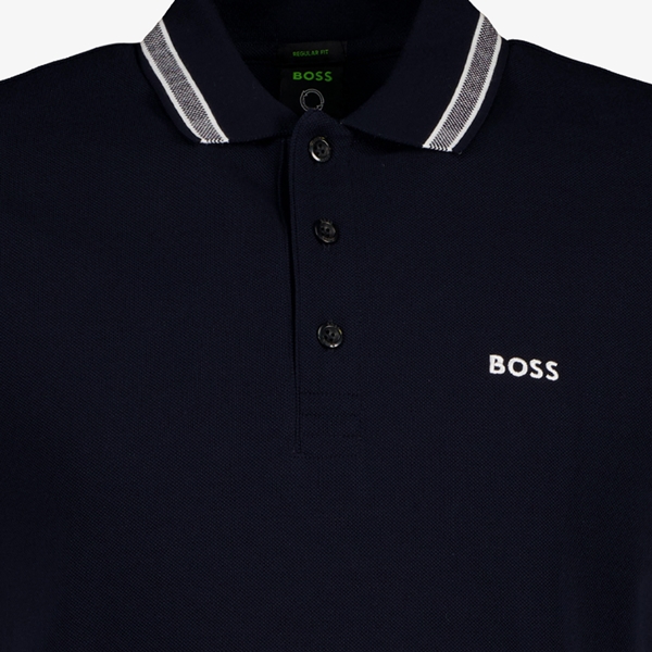 Hugo Boss heren polo donkerblauw