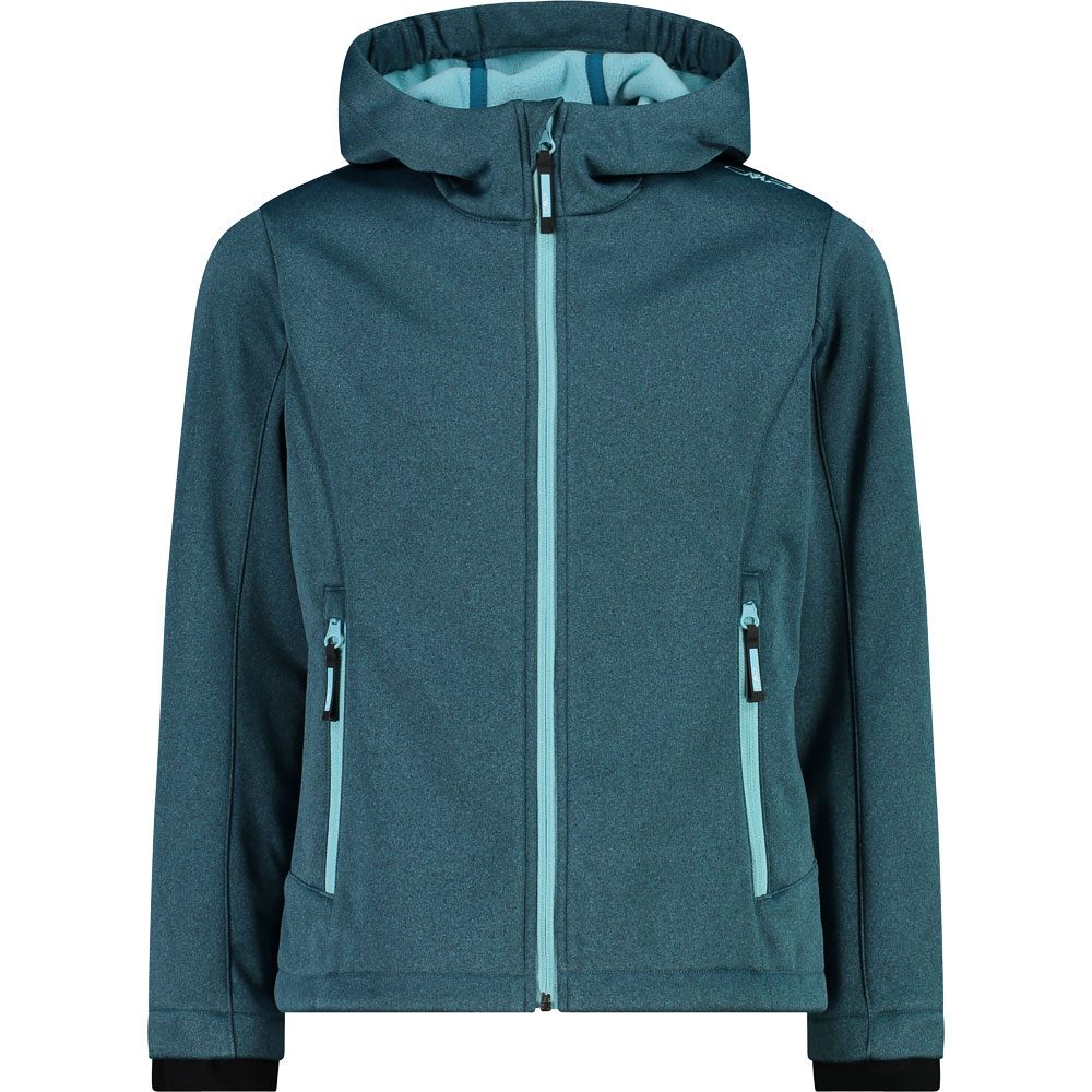 CMP Fix Hood Softshelljacke Mädchen deep lake melange