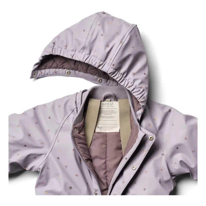 Wheat Combinaison de Ski Fleurie Ludo | Mauve