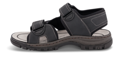Rieker Herresandal Sort 25053-00 | Skoringen