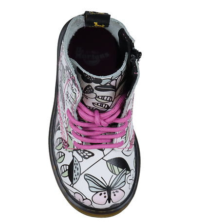 Dr. Martens Stiefel - 1460 T - White Wiese Print Athena
