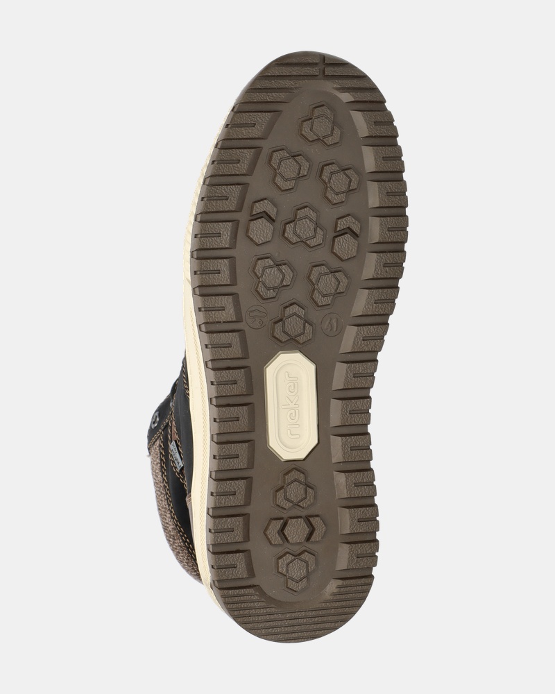 Rieker Veterboots  - zwart