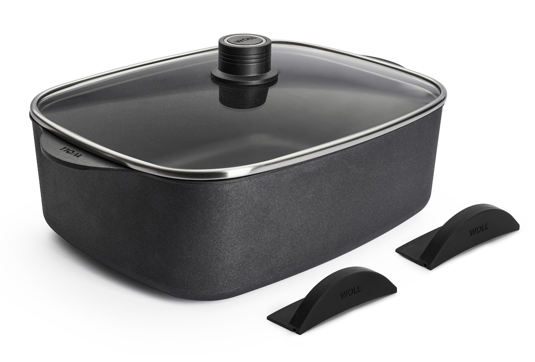 WOLL Gussbräter ECO LOGIC 7,8 Liter mit Silikongriffen