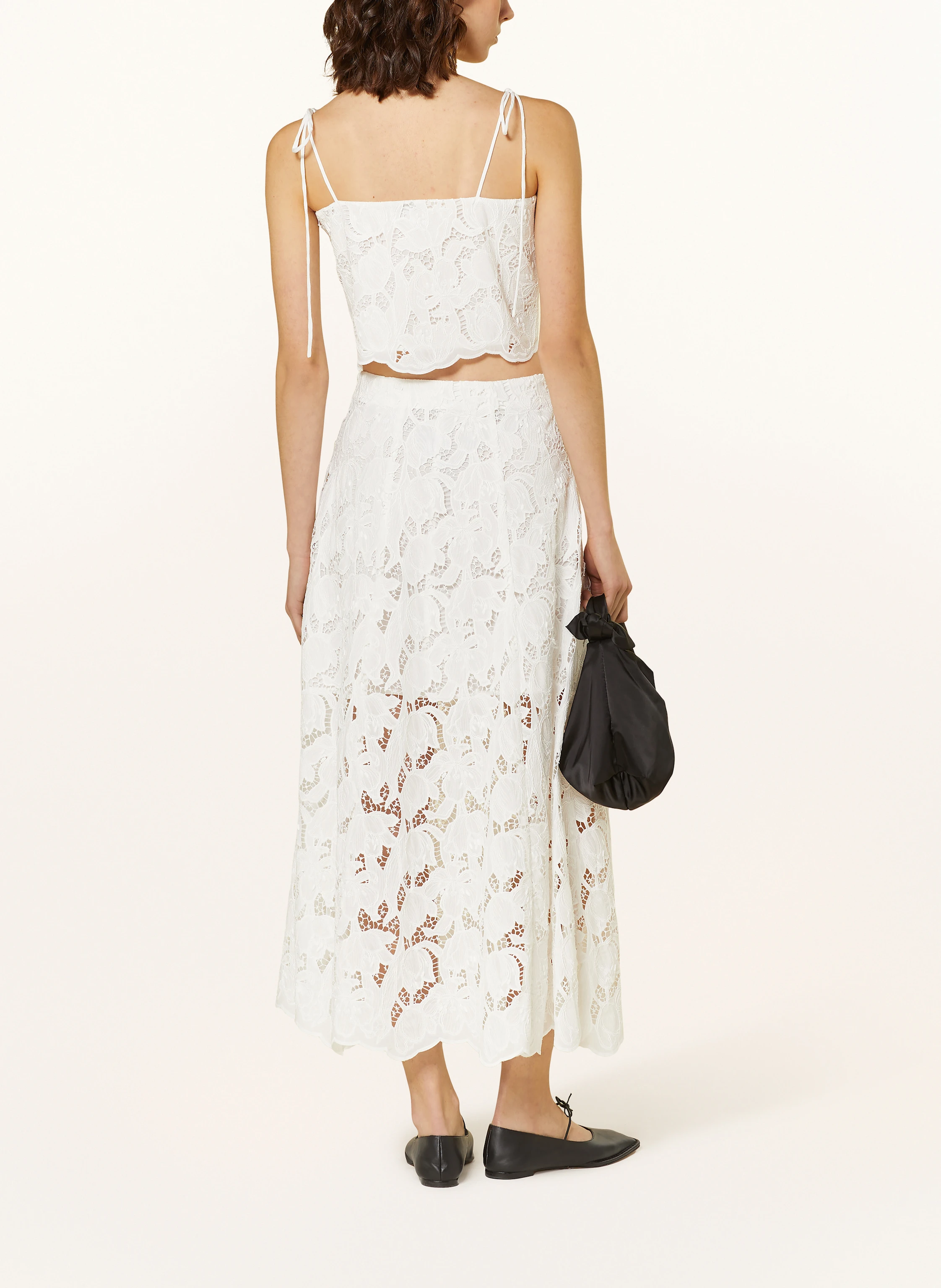 MRS & HUGS Cropped-Top aus Spitze