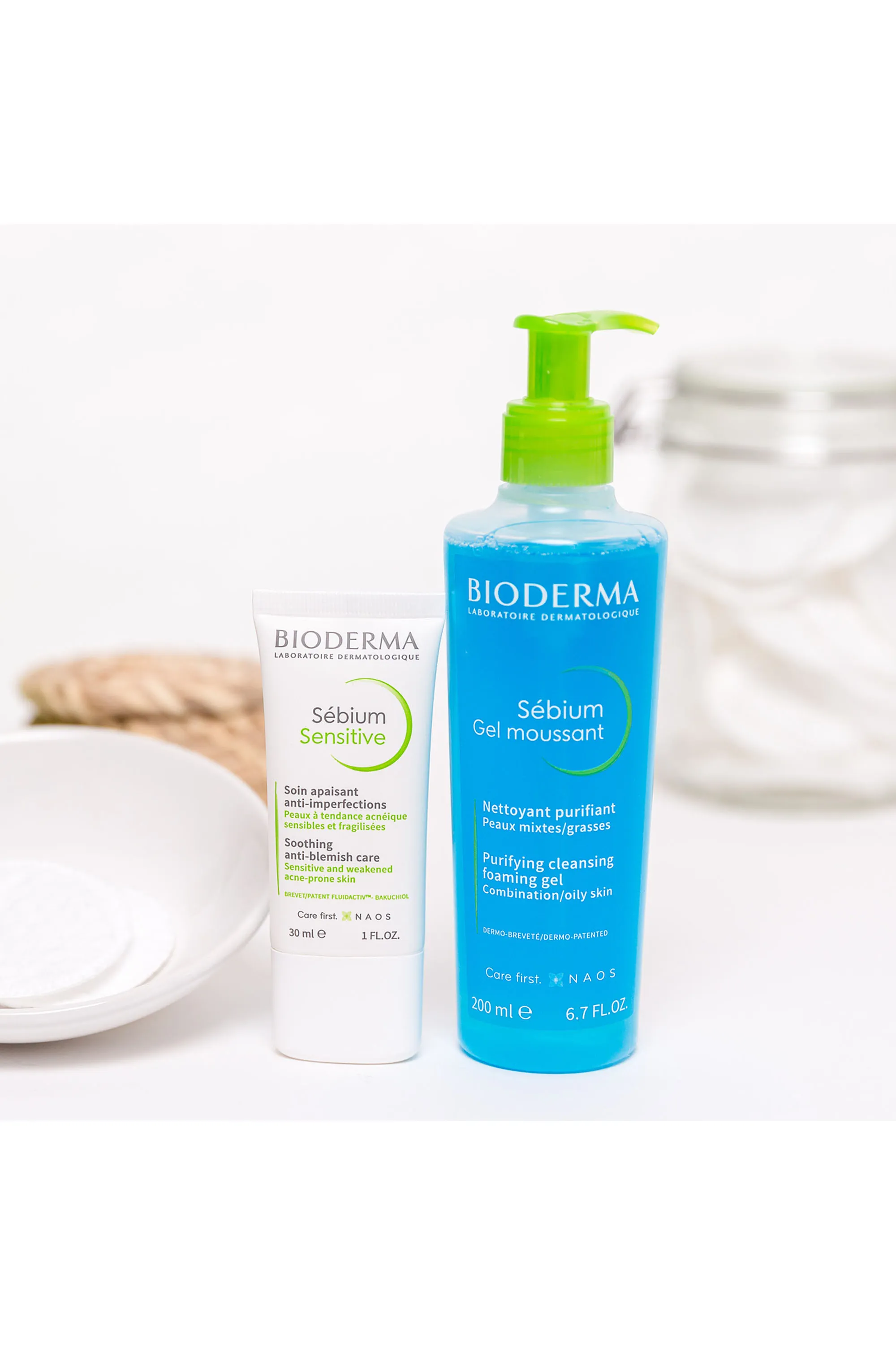 Bioderma Gel moussant nettoyant purifiant Sébium-100 ml