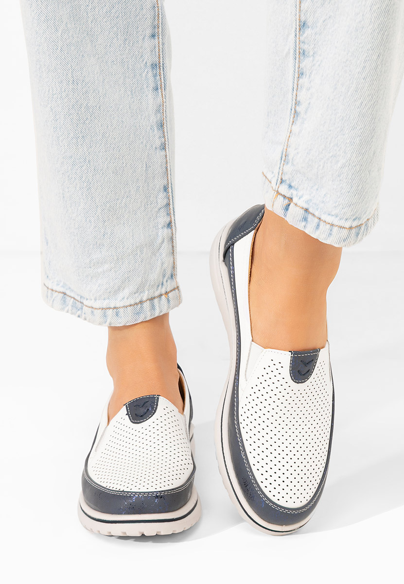 Chaussures casual femme blancs Kalysa V2