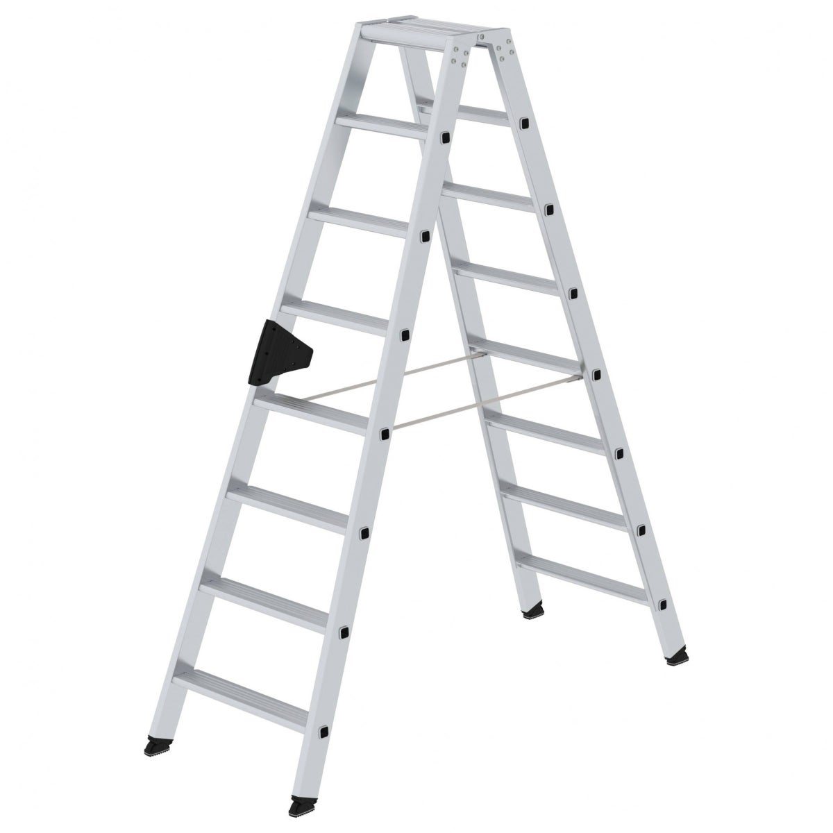 MUNK trap met ergo-pad, aan beide zijden toegankelijk, 2x8 treden