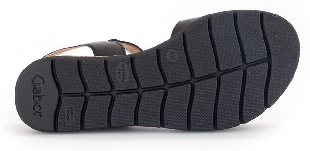 Gabor Sandalette »GENUA«  , Keilabsatz, Sommerschuh, Sandale mit Klettverschlüssen, Weite G