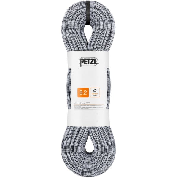 Corde alpinisme PETZL VOLTA 9,2MM x 50M NOIR