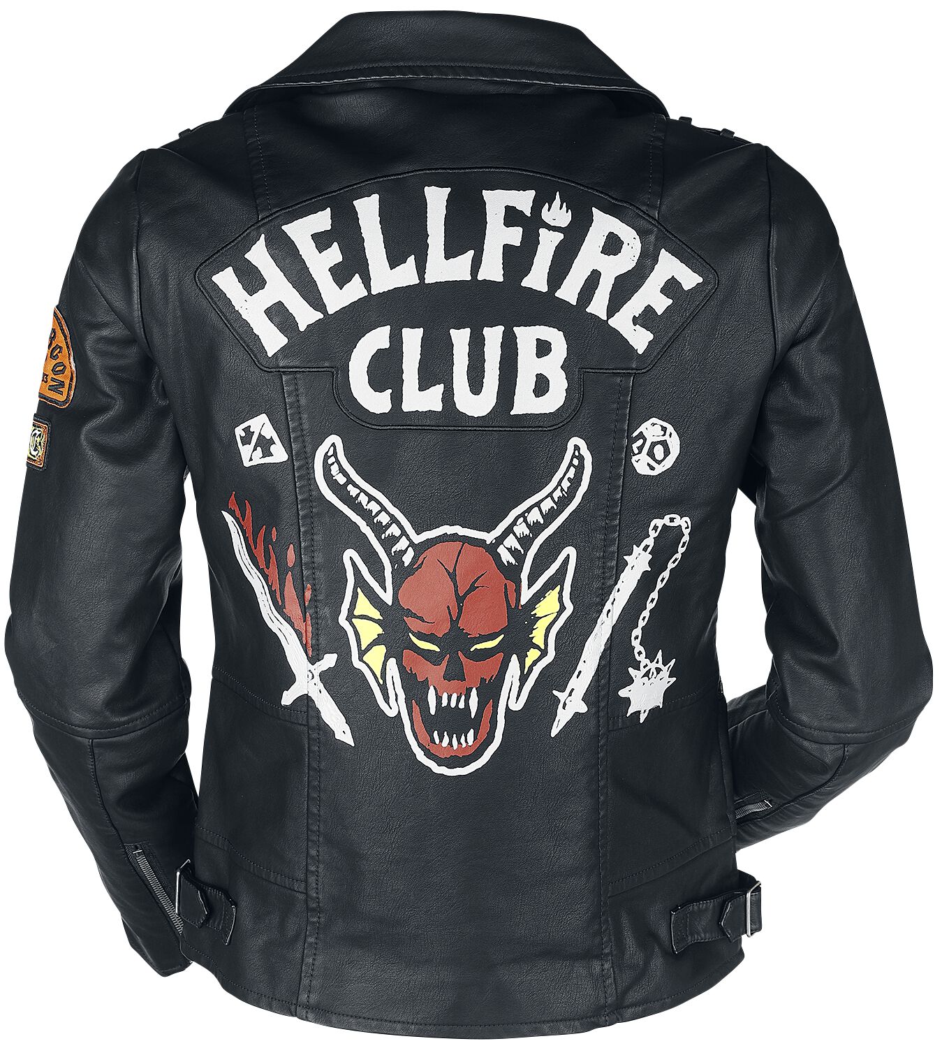 Hellfire Club | Stranger Things Veste en imitation cuir