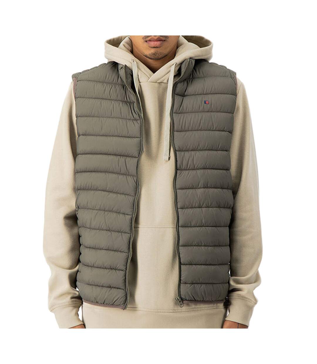 Doudoune sans manches Kaki Homme Teddy Smith B-terry