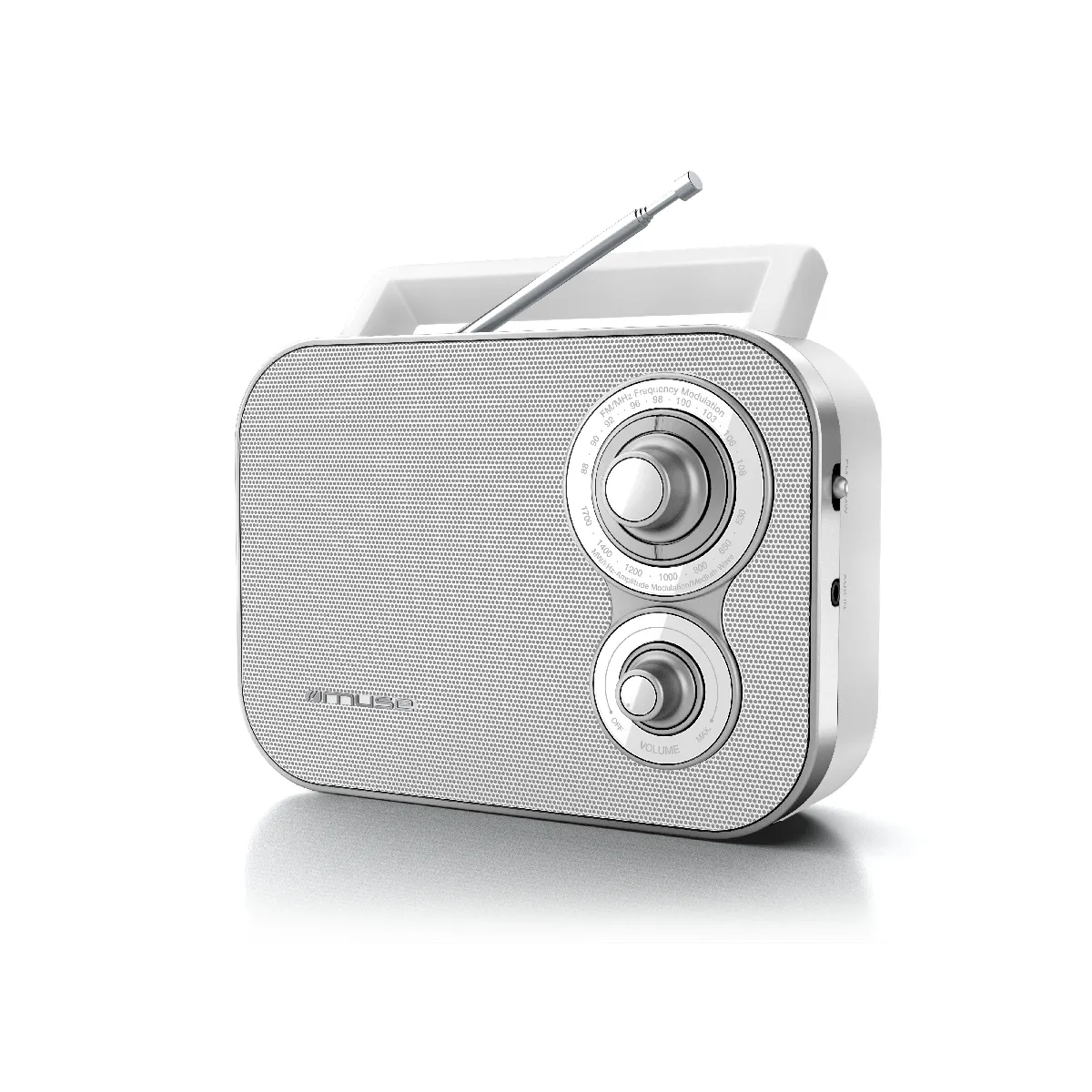 Muse M051RW - Radio portable blanc