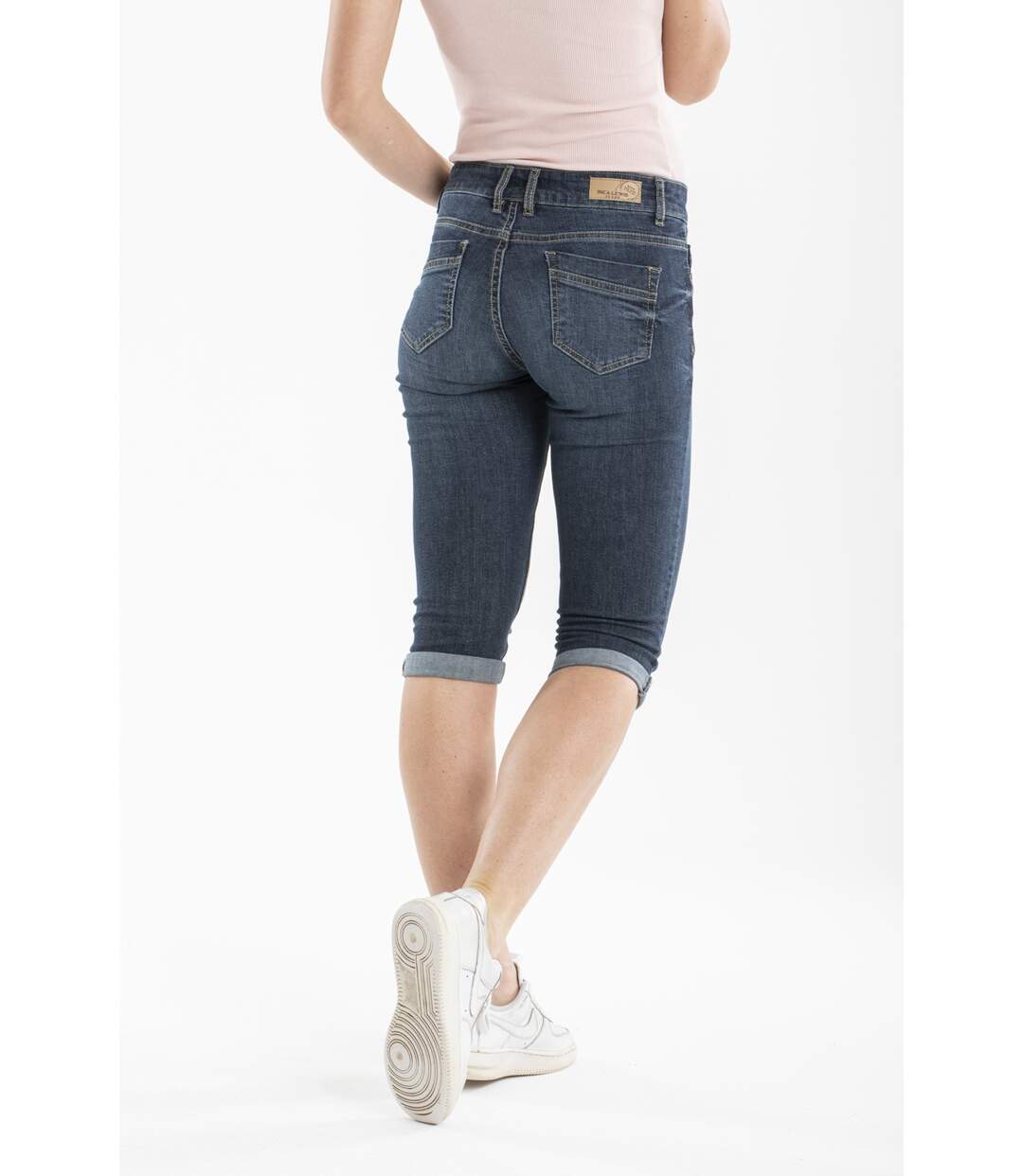 Pantacourt coton bio stretch FAIKA DENIM