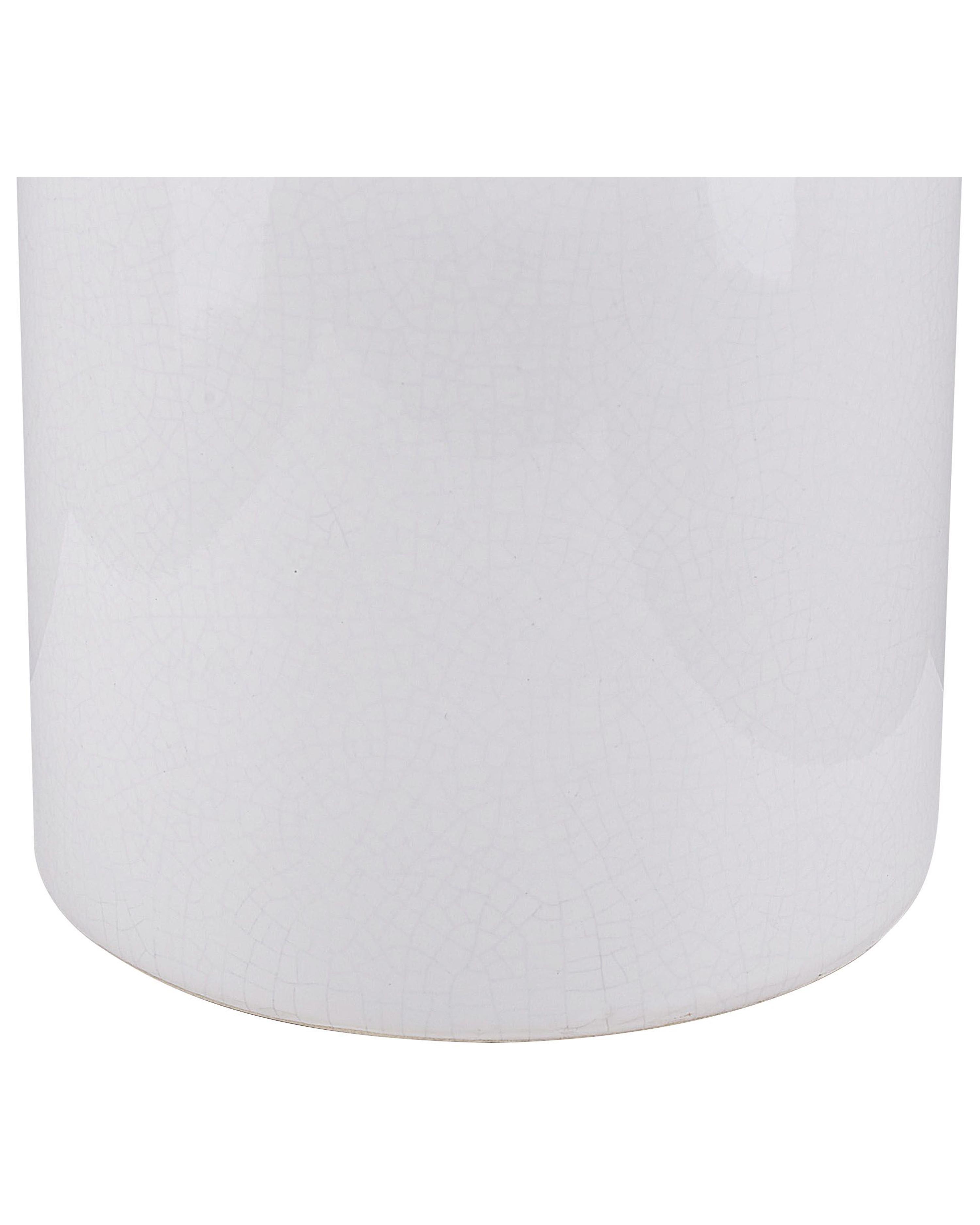 Bloemenvaas ANKON Steengoed 25 cm Wit