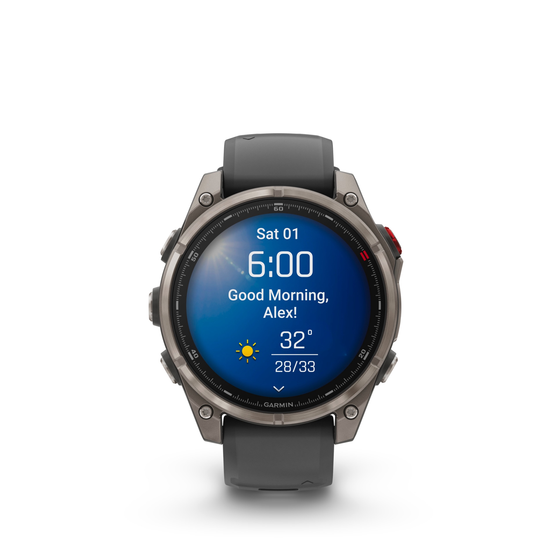 Garmin Smartwatch »FENIX 8 Pro - smarte Premium Multisport GPS-Uhr«(47/ 1,4 ″) Garmin