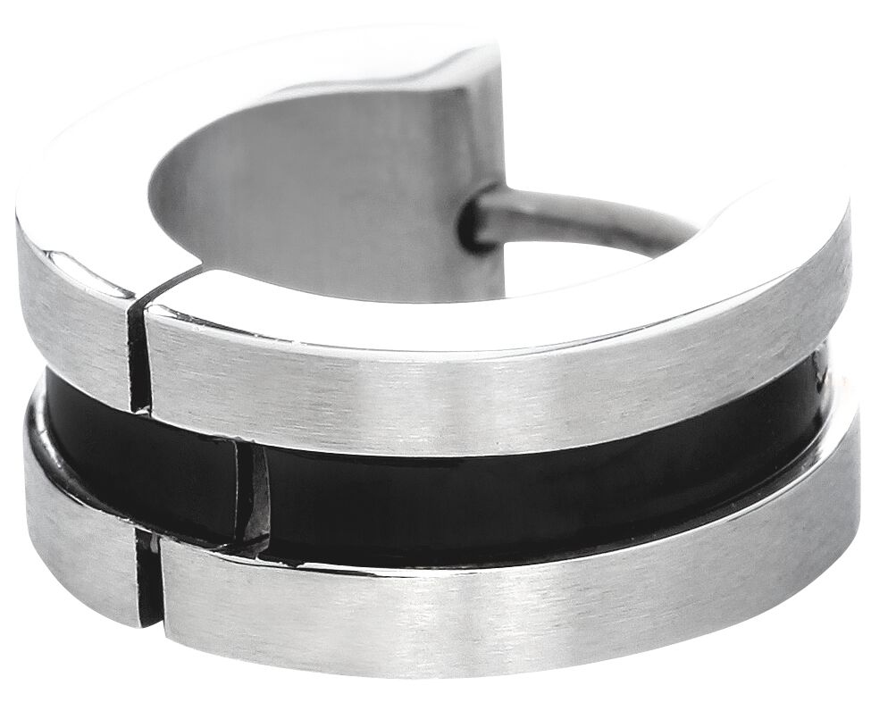 Rayure Noire | etNox Boucles d'oreilles