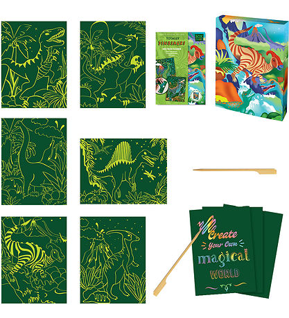 BOX CANDIY Kreas?t - Skrabekunst-korts?t - Totally Dinosaurs