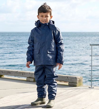 Ver de Terre Regenkleidung - PU - Navy