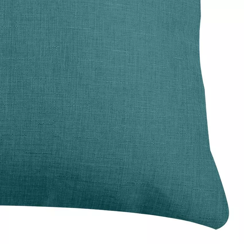 Coussin carré (50 x 50 cm) Béa Bleu canard