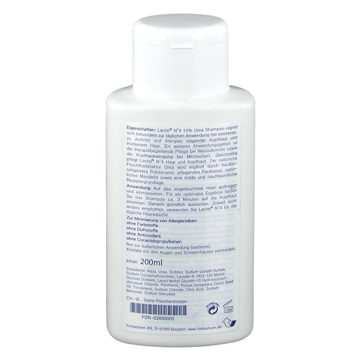 Lactel Nr. 4 10 % Urea Shampoo