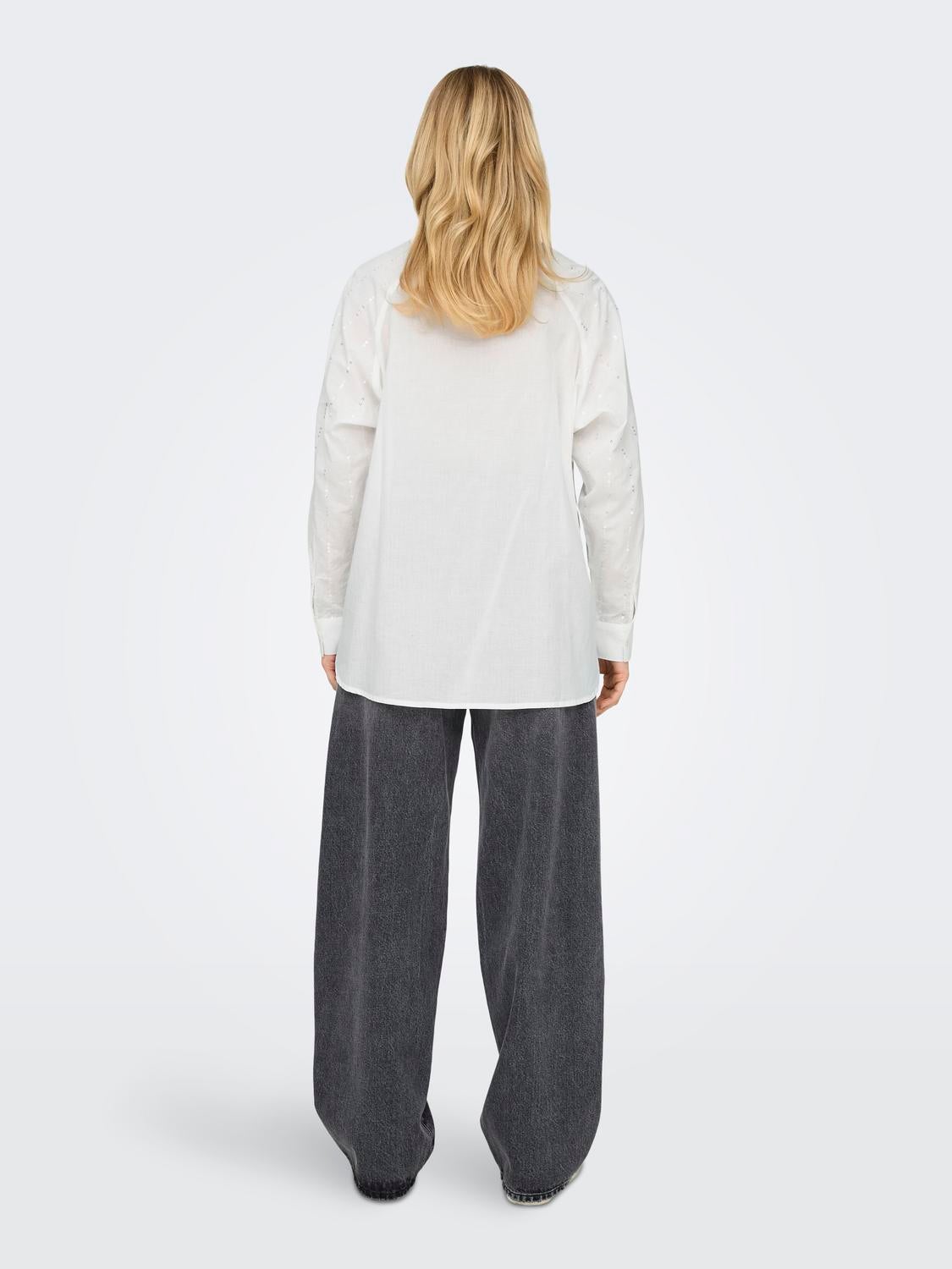 ONLMINNA Hemd Cloud Dancer