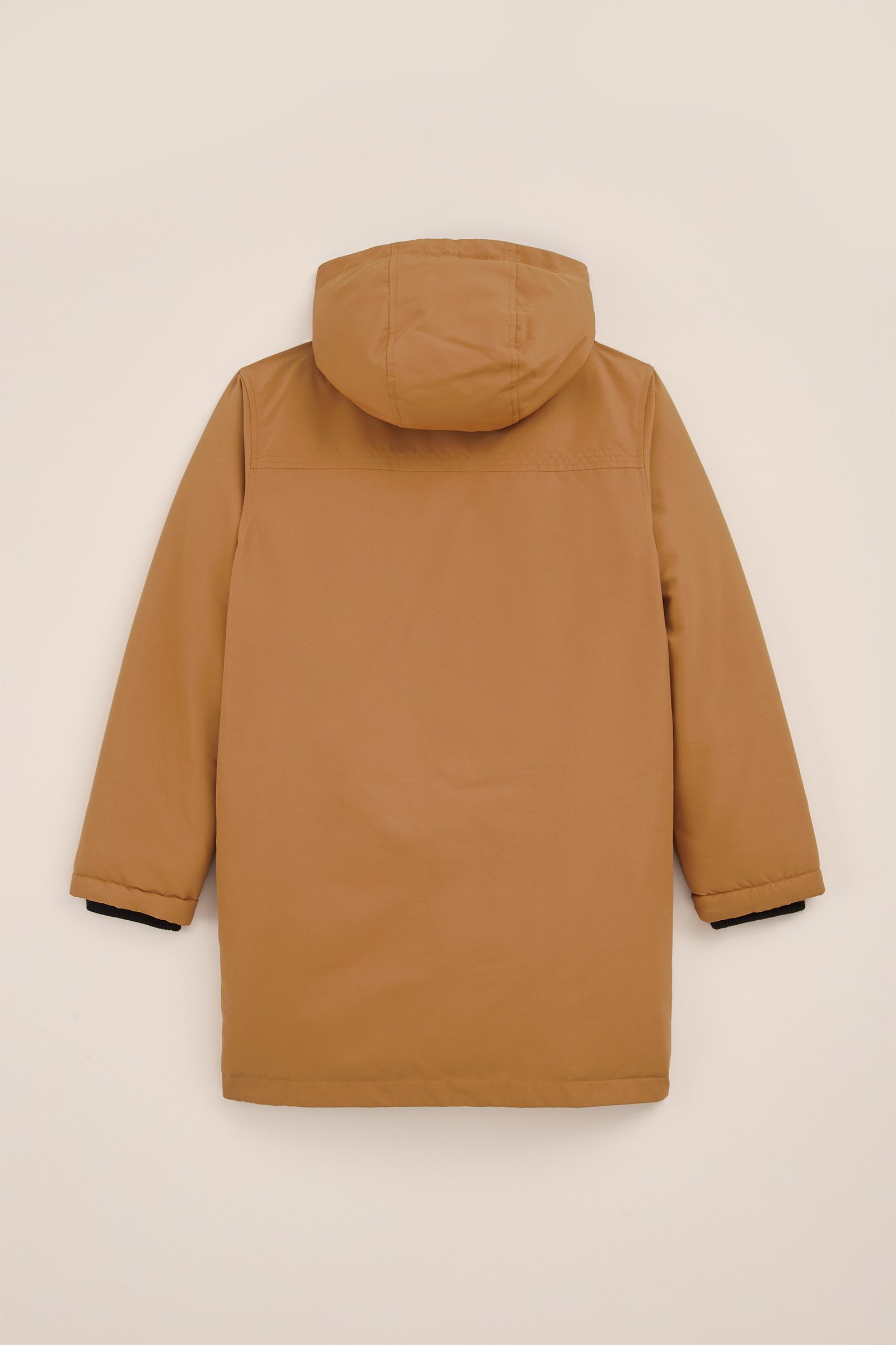 Jongens gewatteerde parka Salty Dog Okergeel
