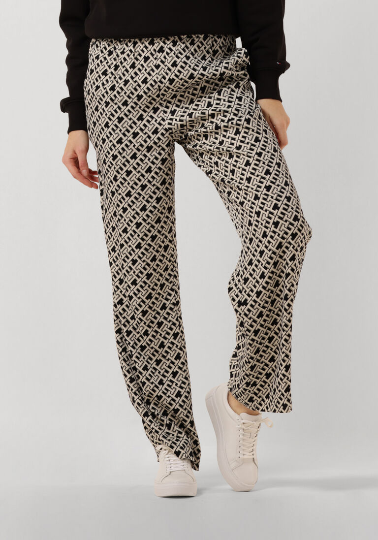 TOMMY HILFIGER beige tommy hilfiger pantalon amd fluid pull on pant