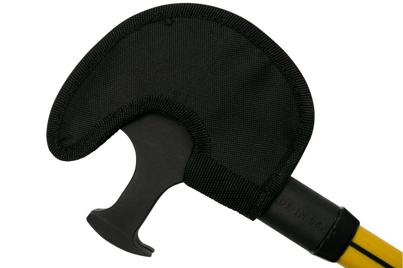 Off Grid Tools Trucker's Friend, geel, koolstofstaal, handbijl