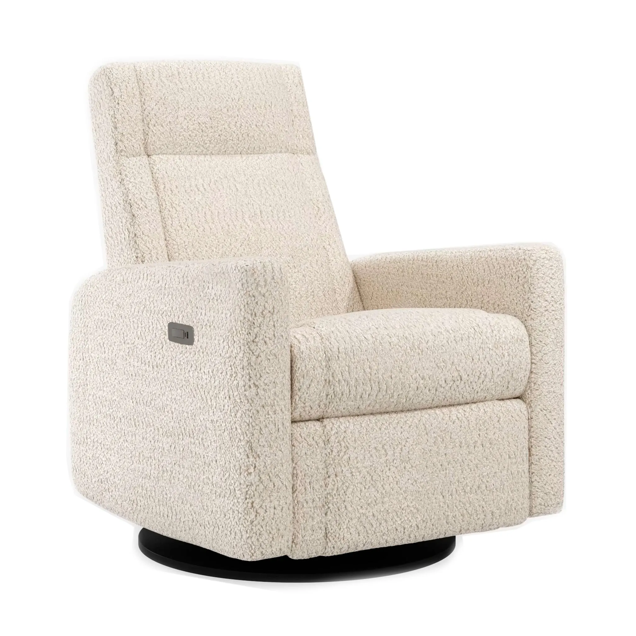 Jaymar BB Fauteuil Berçant et Pivotant Nelly - Puppy Sand avec Mécanisme Électrique