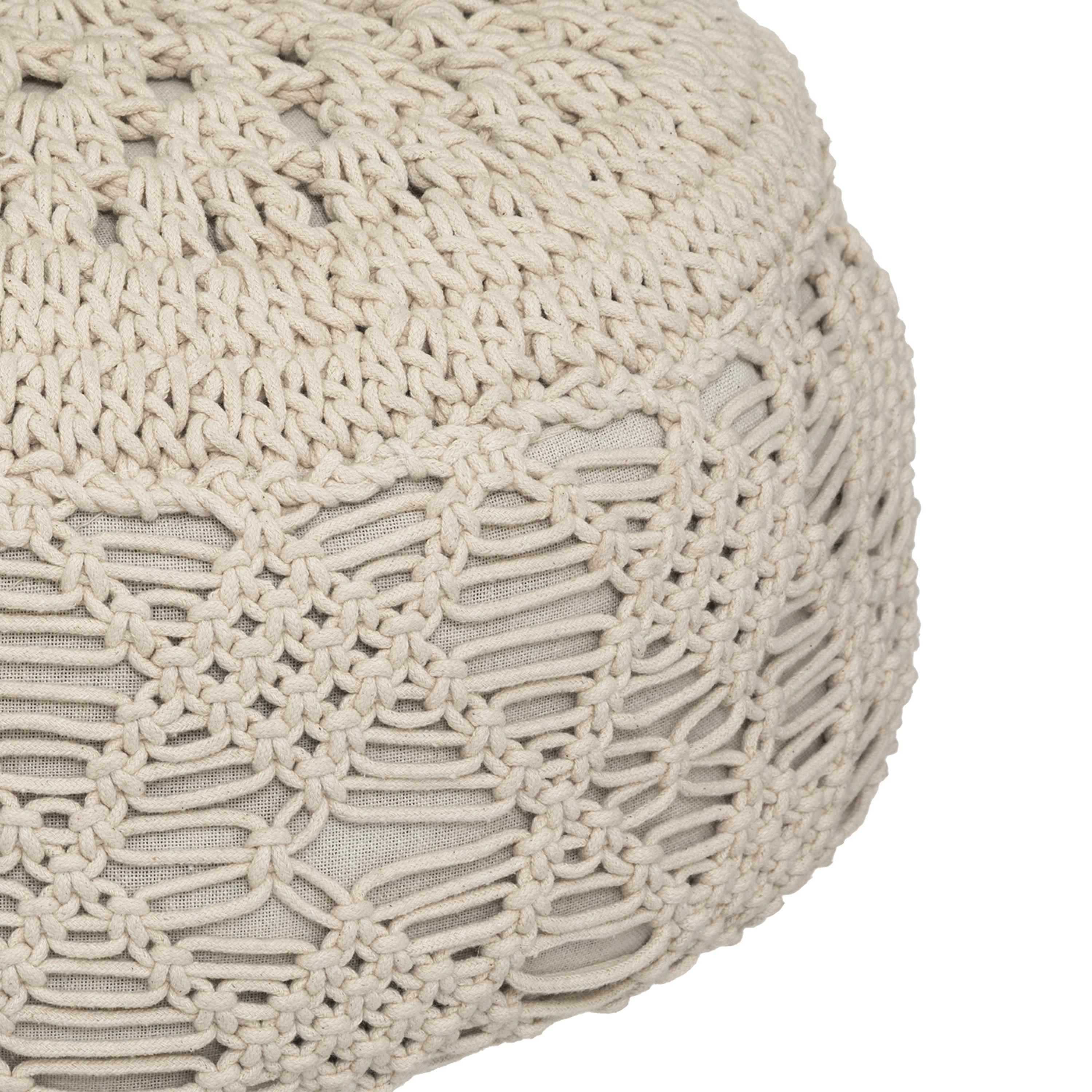 COUSSIN SOL MACRAM PALM D.44X18CM