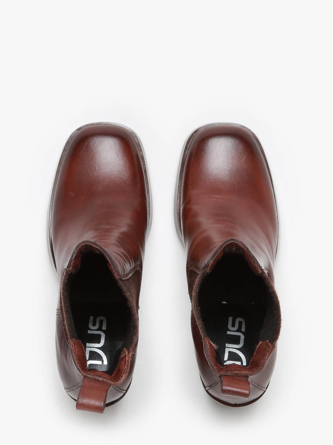 Bottines  talon en cuir MJUS
