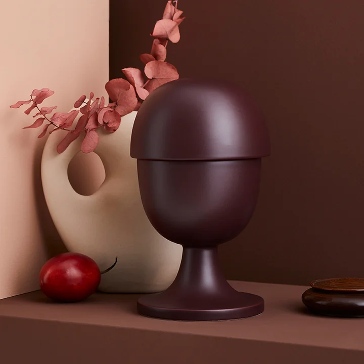 Vitra - Ceramic Containers No.3, dark aubergine